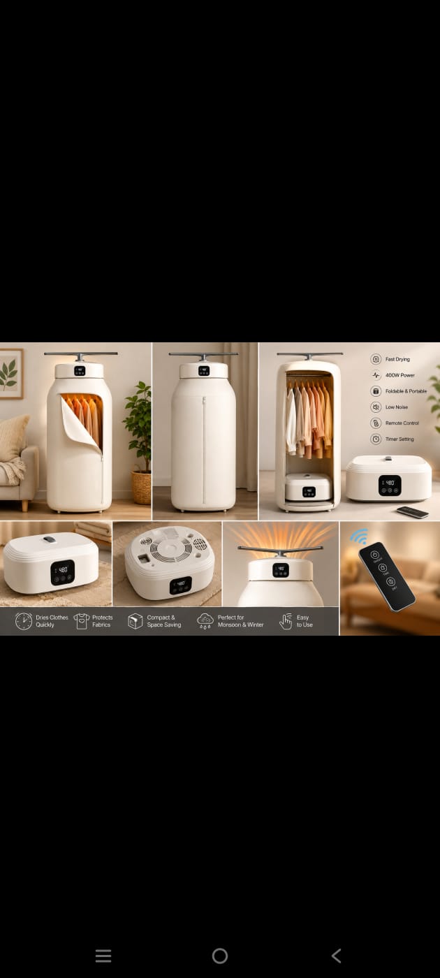 Portable Electric Clothes Dryer
